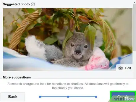 Image titled Start a Fundraiser on Facebook Step 11
