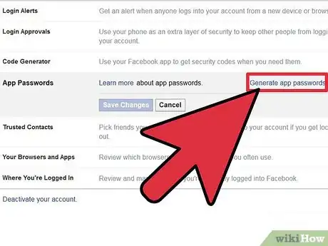 Image titled Edit Your Security Settings on Facebook Step 7