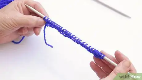 Image titled Knit a Throw Step 12