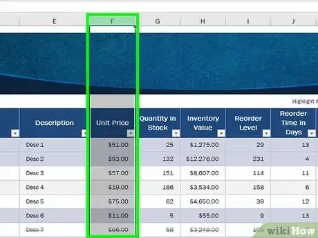 Image titled Show Percentages in Excel Step 1