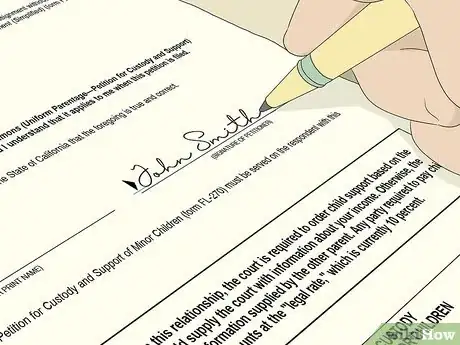 Image titled File for Child Support in California Step 4