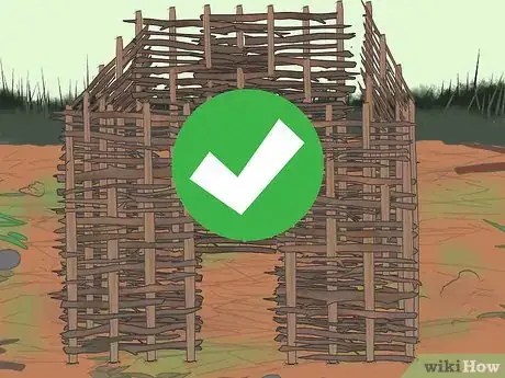Image titled Build an Easy Woven Stick Fort Step 11