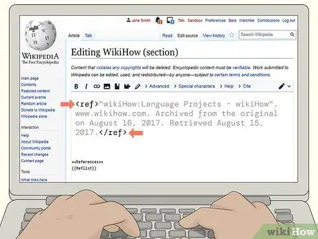 Image titled Cite Sources on Wikipedia Step 6