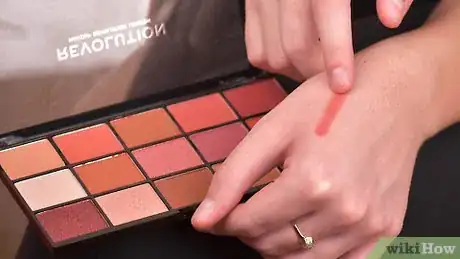 Image titled Wear Peach Eye Shadow Step 2