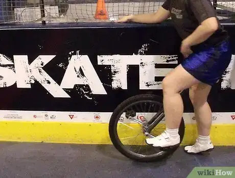 Image titled Mount a Unicycle Step 2