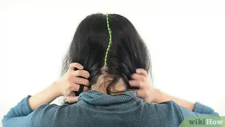 Image titled Do Curly Half‐Braided Pigtails Step 2