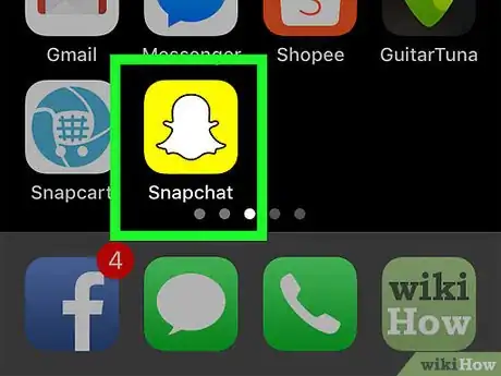 Image titled View Snapchat Stories Step 1