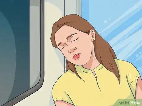 Image titled Sleep on Public Transport While Traveling Step 2