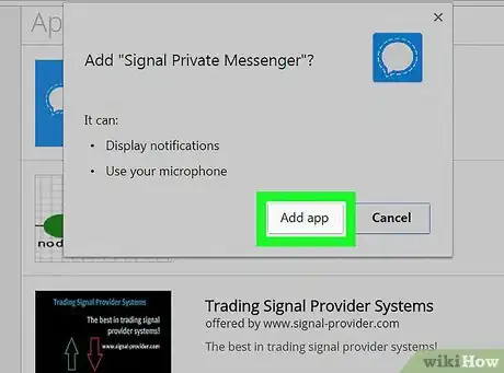 Image titled Install Signal on a PC or Mac Step 5