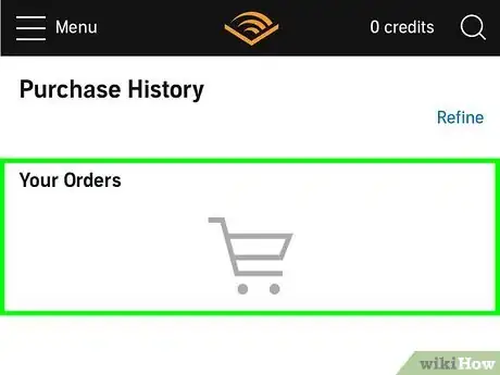 Image titled Return or Exchange a Book on Audible Step 5