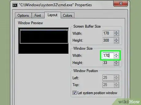 Image titled Open The Command Prompt in Full Screen Mode in Windows 7 Step 3