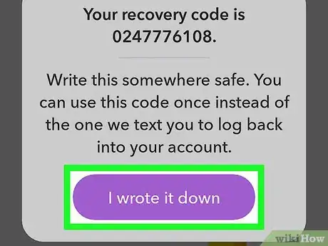 Image titled Recover Snapchat on Android Step 17