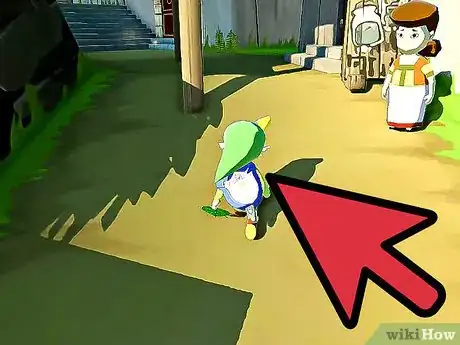 Image titled Use Skull Necklaces in The Legend of Zelda_ The Wind Waker Step 1