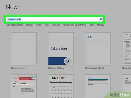 Image titled Make Business Cards in Microsoft Word Step 2
