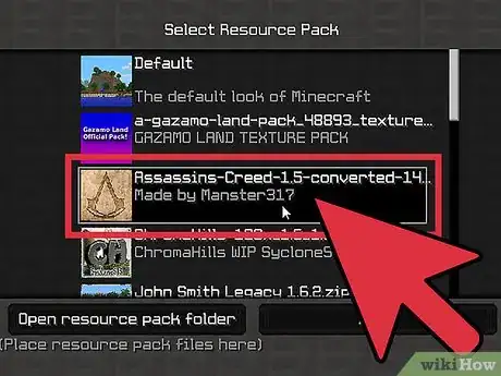 Image titled Install Minecraft Resource Packs Step 12