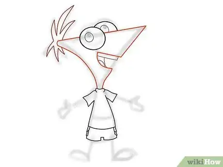 Image titled Draw Phineas Flynn from Phineas and Ferb Step 28