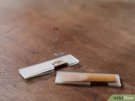 Image titled Extend the Life of a Clarinet Reed Step 6