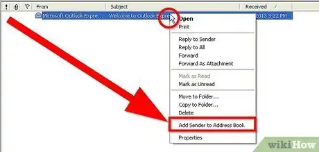 Image titled Add Addresses to Outlook Express Address Book Step 1
