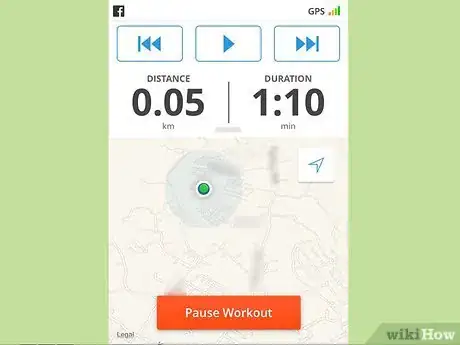 Image titled Map a Walk with the MapMyWalk App on an iPhone Step 5