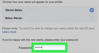 Change Your Name on Facebook