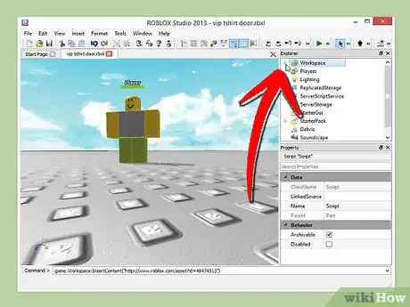 Image titled Make a VIP T Shirt Door on Roblox Step 6Bullet2