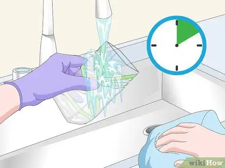 Image titled Make a Frosted Vase with a Rubber Band Step 14