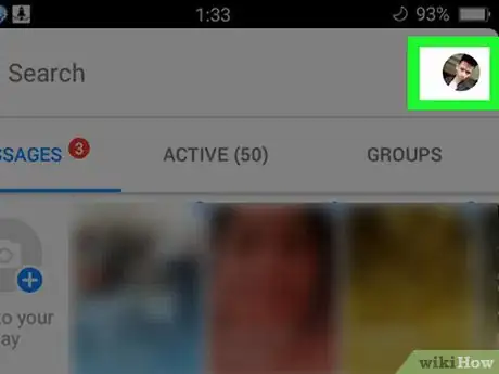 Image titled Add Friends Using Facebook Messenger Codes on Android Step 2