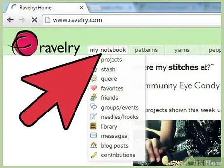 Image titled Add a Pattern to Ravelry Step 2