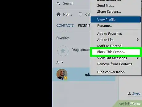 Image titled Appear Offline to Specific Skype Users on PC or Mac Step 11