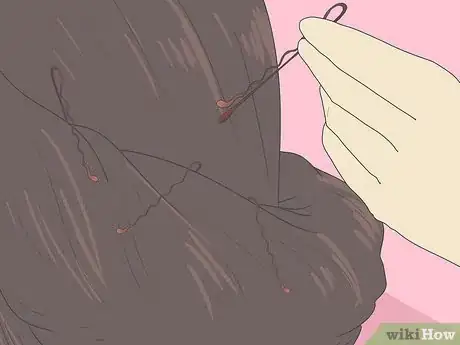 Image titled Make a Low Side Bun for Short Hair Step 6