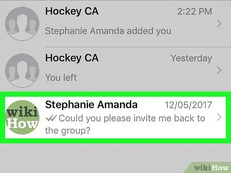 Image titled Tag Someone on WhatsApp on iPhone or iPad Step 2