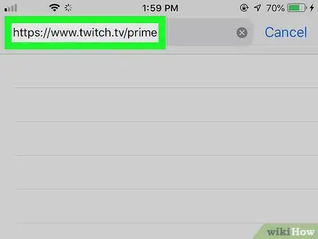 Image titled Link Twitch with Amazon Prime on iPhone or iPad Step 2