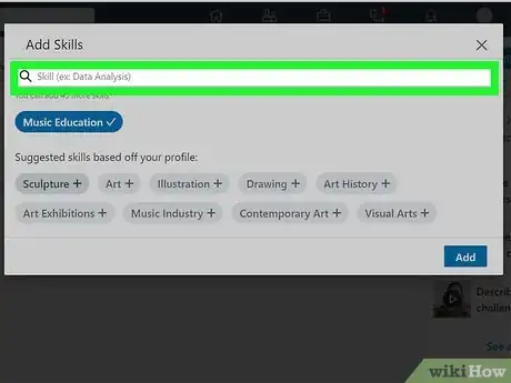 Image titled Add Skills on LinkedIn Step 12