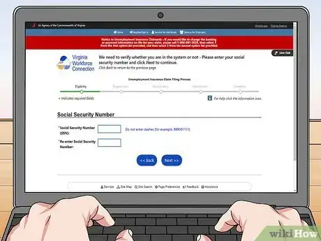 Image titled File for Unemployment in Virginia Step 7