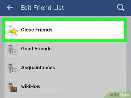 Image titled Edit Close Friends on Facebook on Android Step 7