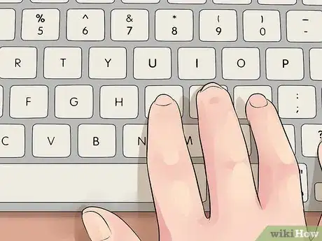 Image titled Put Your Hands on a Keyboard Step 8