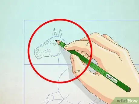Image titled Draw a Realistic Looking Horse Step 18