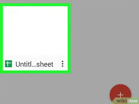 Image titled Make a Graph on Google Sheets on Android Step 2
