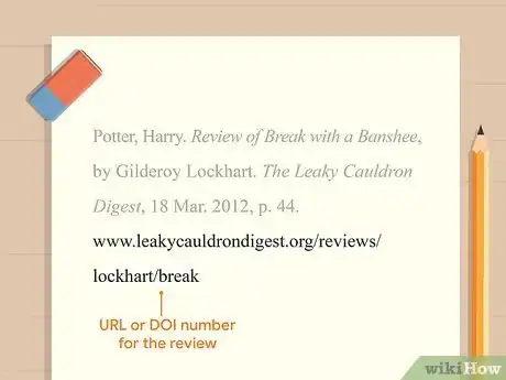 Image titled Cite a Review Step 4