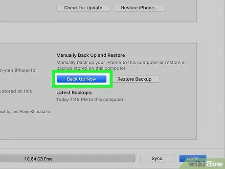 Image titled Back Up an iPhone to a Laptop Step 4