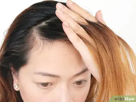 Image titled Make a Side Fringe Without Cutting Your Hair Step 3