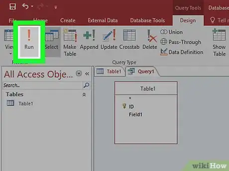 Image titled Create Action Queries in Microsoft Access Step 9