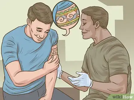 Image titled Cover Up an Armband Tattoo Step 7