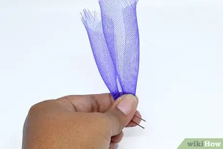 Image titled Make Deco Mesh Flowers Step 13
