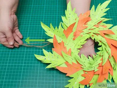 Image titled Make a Paper Wreath Step 16