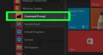 Open the Command Prompt in Windows