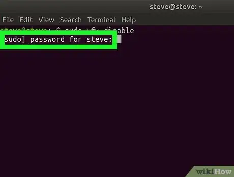 Image titled Disable the Firewall on Ubuntu on PC or Mac Step 3