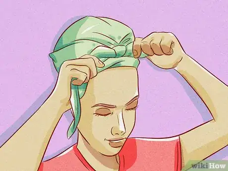 Image titled Wrap Your Hair in a Scarf for Bed Step 11