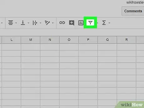 Image titled Filter on Google Sheets on PC or Mac Step 4