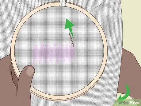 Image titled Work the Bargello or Long Stitch in Needlepoint Step 5